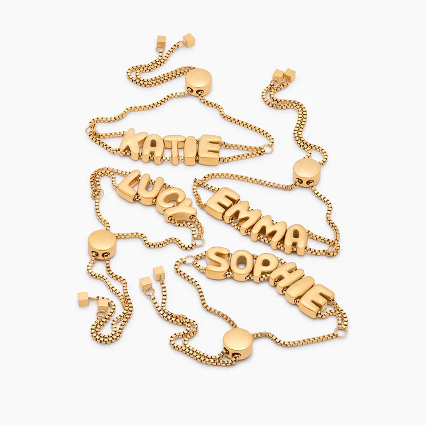 Bubble Name Bracelet