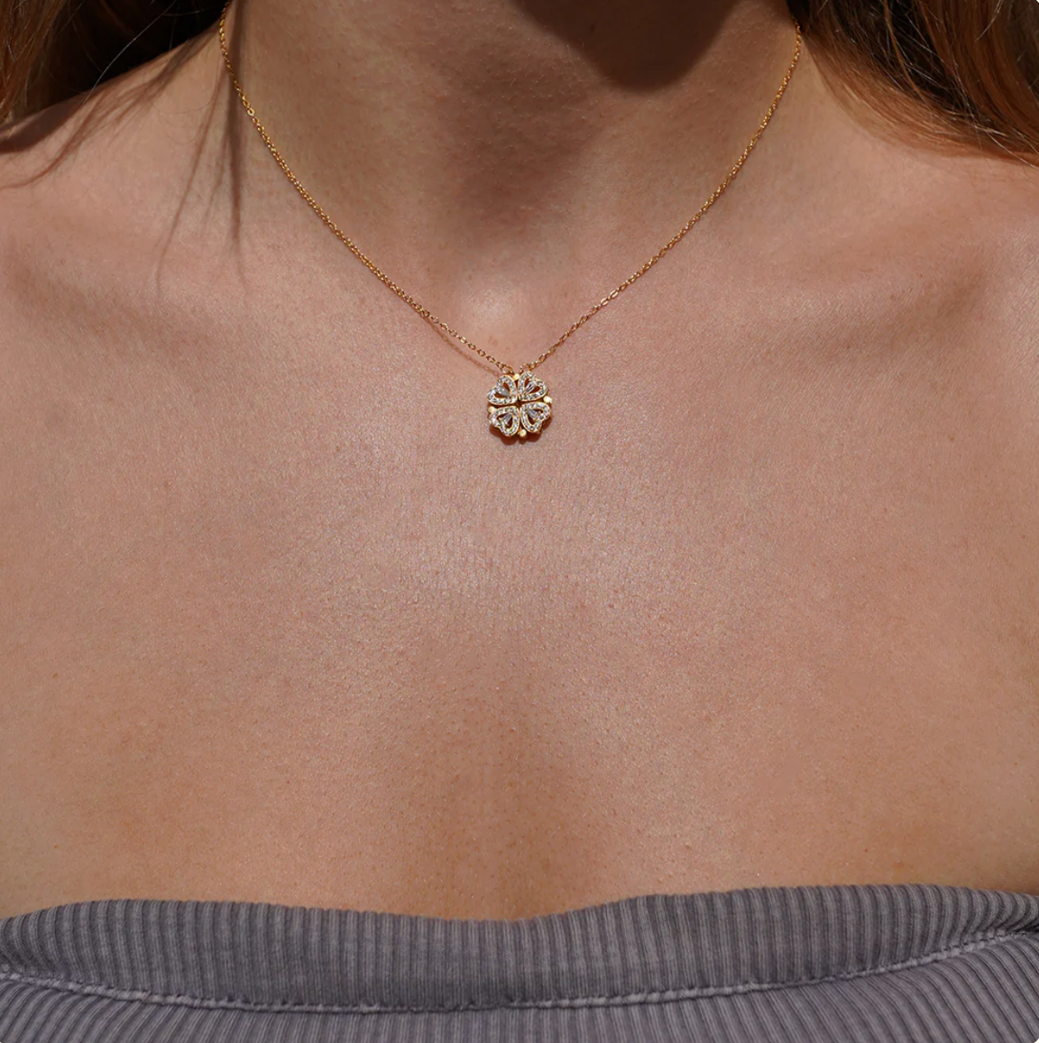 Daughter's 4-Leaf Clover Necklace