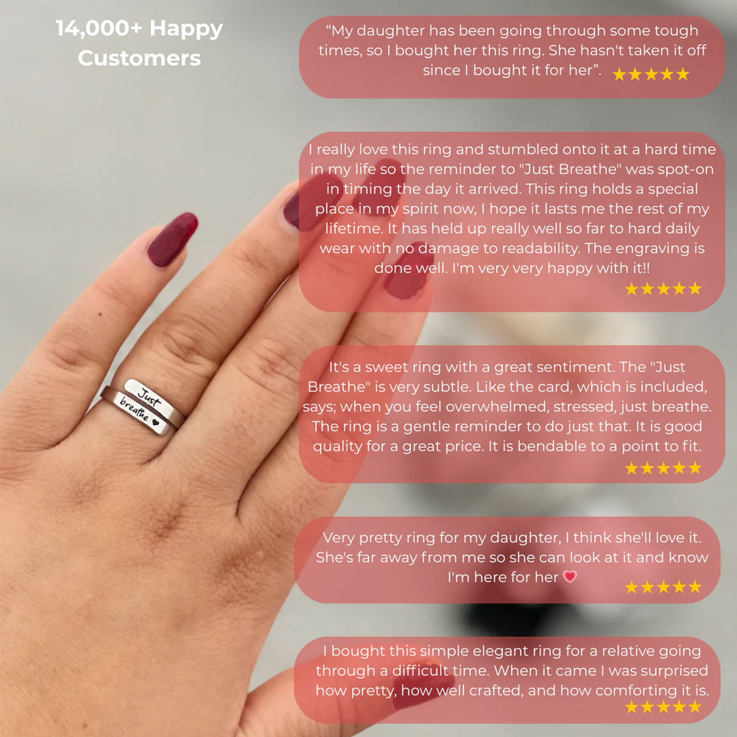 Just Breathe Comfort Ring